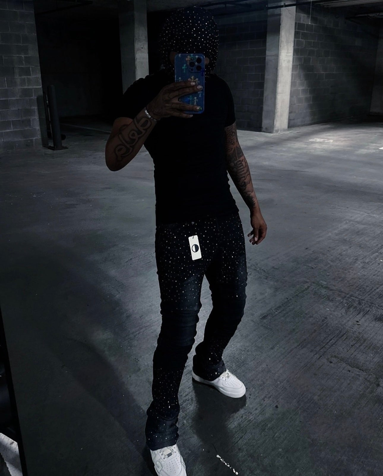 CHANDELIER DENIM (Wine)